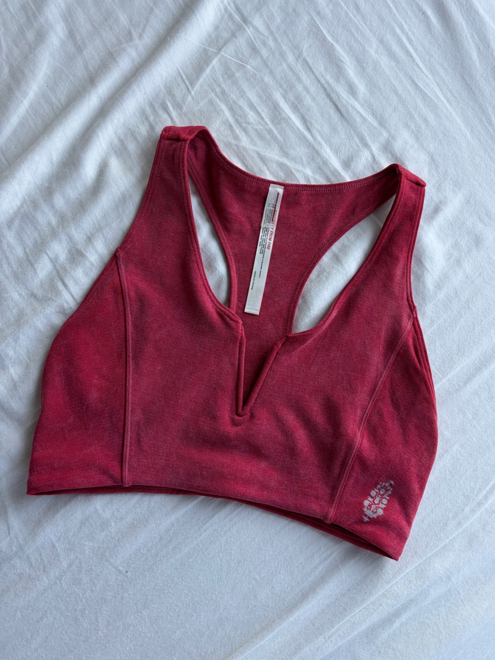 Free People Go To Smooth V-Neck Bra